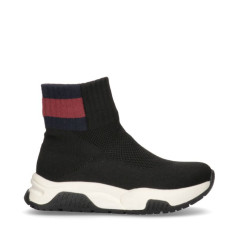 Tommy Hilfiger Juodi sportbačiai su aulu kaip kojinė T3A9-33007-0702999-999