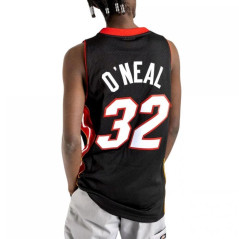 Mitchell & Ness NBA Swingman Miami Heat Shaquille O`Neal Marškinėliai M SMJYAC18017-MHEBLCK05SON