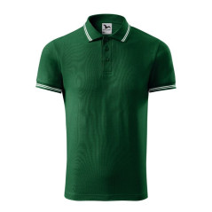 Malfini Urban M MLI-219D3 polo marškinėliai tamsiai žalia
