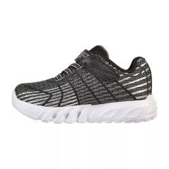 Skechers Infants' S Lights Flex-Glow Elite Jr sneakers 400135N-BKGY