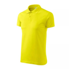 Malfini Single J. M MLI-20296 polo marškinėliai, citrinos spalvos