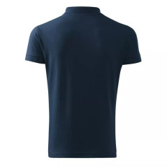 Malfini Cotton M MLI-21202 tamsiai mėlyni polo marškinėliai
