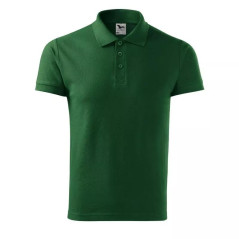 Malfini Cotton M MLI-21206 polo marškinėliai, butelio žalumo