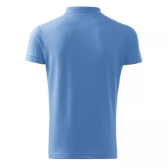 Malfini Cotton M MLI-21215 mėlyni polo marškinėliai