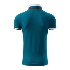 Polo marškinėliai Malfini Collar Up M MLI-25693, petroleo mėlyna