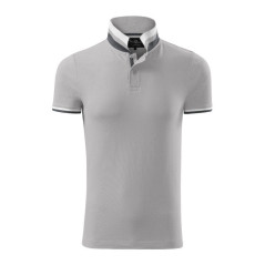 Malfini Collar Up W MLI-256A4 sidabro pilkos spalvos polo marškinėliai