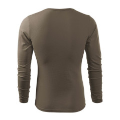 T-marškinėliai Malfini Fit-T LS M MLI-11929 armijos žalia