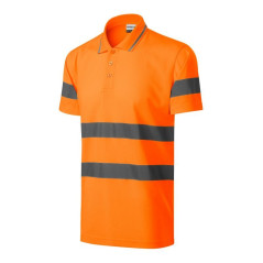 Rimeck HV Runway M polo marškinėliai MLI-2V998, fluorescencinė oranžinė