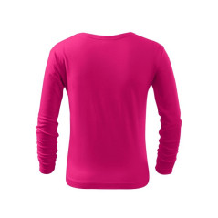 T-shirt Malfini Fit-T LS Jr. MLI-12163 raspberry