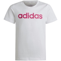 adidas Essentials Linear Logo Cotton Slim Fit marškinėliai paaugliams IC3150