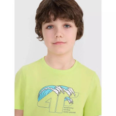 T-shirt 4F Jr 4FJWSS25TTSHM1917-45S
