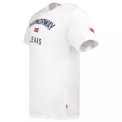 Geographical Norway Jassier marškinėliai 254 M SY1361H/GN-White