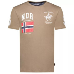 Geographical Norway Jequestre marškinėliai 254 M SY1305H/GN-Taupe