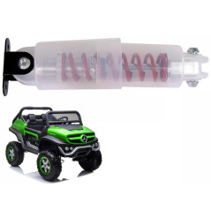 Amortizatorius akumuliatoriniam automobiliui UNIMOG