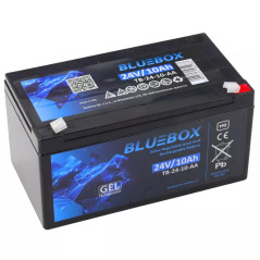 BLUEBOX Gelio akumuliatorius VRLA AGM 24V10Ah skirtas automobilių akumuliatoriams
